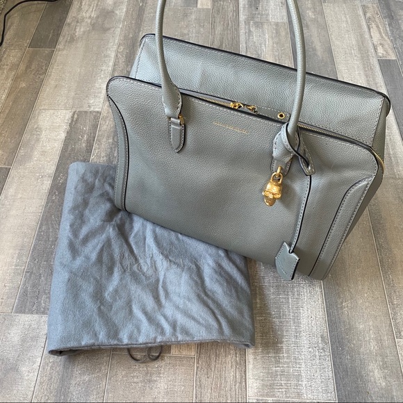 Alexander McQueen Handbags - Alexander McQueen Padlock Large Zip Satchel